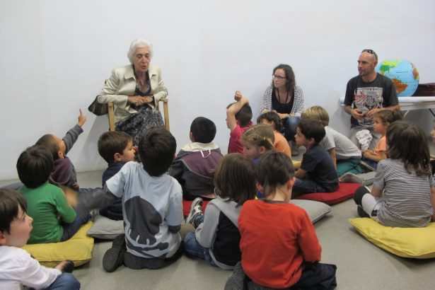 Josefina Castellví a l'espai Niu de Ciència al Museu