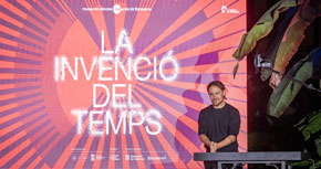 El temps. Art efímer amb sorra
